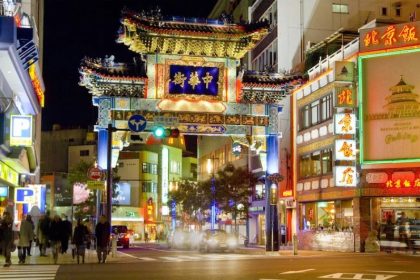Chinatown Yokohama: Bukti Nyawa Warisan Sejarah Kota 96 Chinatown in Yokohama at Night