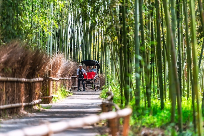 A Rickshaw in Arashiyama