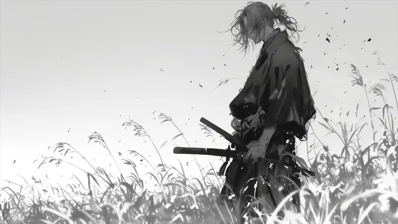 An Illustration of Miyamoto Musashi