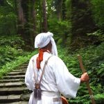 Master Hoshino on Mt. Haguro