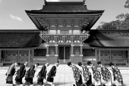 Kisah Usa Jingu: Warisan Semenanjung Kunisaki 39 Monks Priests of the Rokugo Manzan Meet at Usa Jingu