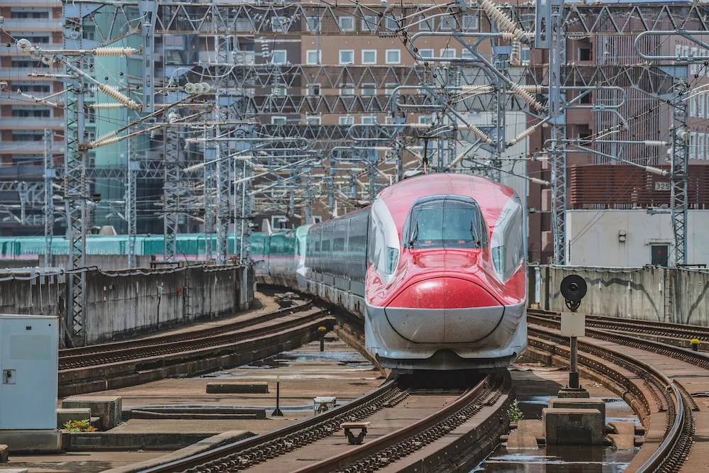 The Komachi Shinkansen Bound for Akita