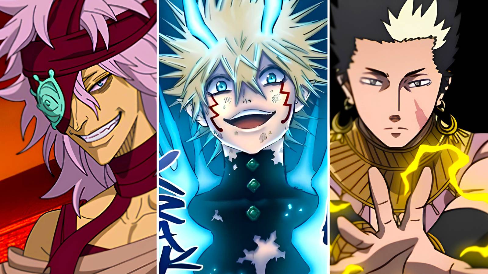 black clover strongest lightning magic users