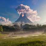 Zelda: Ocarina of Time Baru Saja Memperbaiki Masalah Eksplorasi Paling Menyebalkan di Klasik N64 3 hyrule field with death mountain in the distance in the zelda ocarina of time remake on switch 2