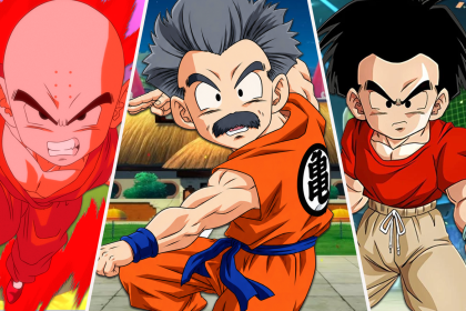 Dragon Ball: 7 Versi Kuririn Terkuat di Multiverse, Peringkat Teratas 9 kaioken krillin xeno krillin and movie krillin