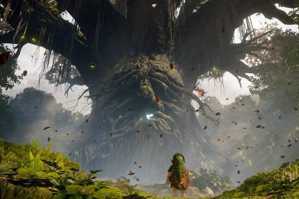 Nintendo Bakal Hadapi Salah Satu Masalah Terberat dalam Remake Game N64 40 link standing before the great deku tree in the ocarina of time remake on switch 2