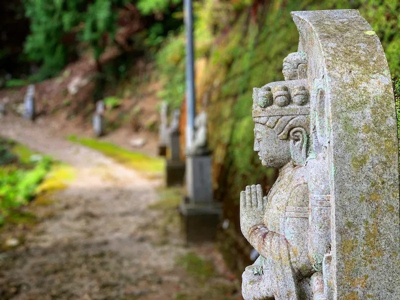 A Buddhist Statue at Tairyu ji
