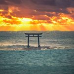 Liburan ke Katsuura: Santai di Semenanjung Boso Chiba 3 A Torii in the Sea by Katsuura