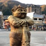 Pesona Kinugawa Onsen, Surga Pemandian Air Panas Bersejarah Dekat Nikko 23 An Oni Statue at Kinugawa Onsen