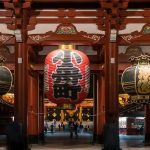 Asakusas Senso ji at Night