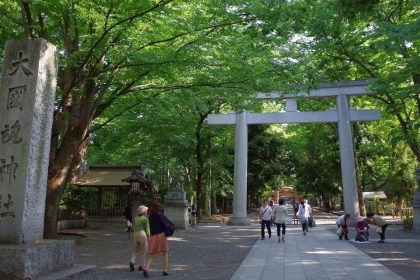 Pesona Fuchu, Sudut Tokyo yang Tenang dan Indah Pemandangannya 46 Fuchus Okunitama Shrine