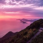 Kuil Takaya di Kagawa: Panorama Memukau Laut Pedalaman Seto 5 Takaya Shrine at Sunset