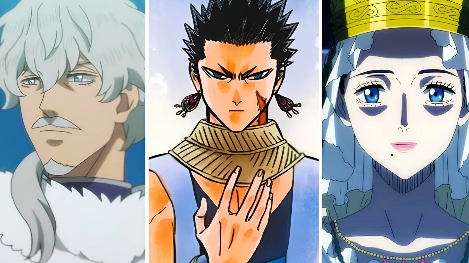 Black Clover: 7 Penyihir Terkuat Kerajaan Heart, Peringkatnya 8 black clover strongest heart kingdom mages