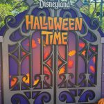 disneyland halloween time sign