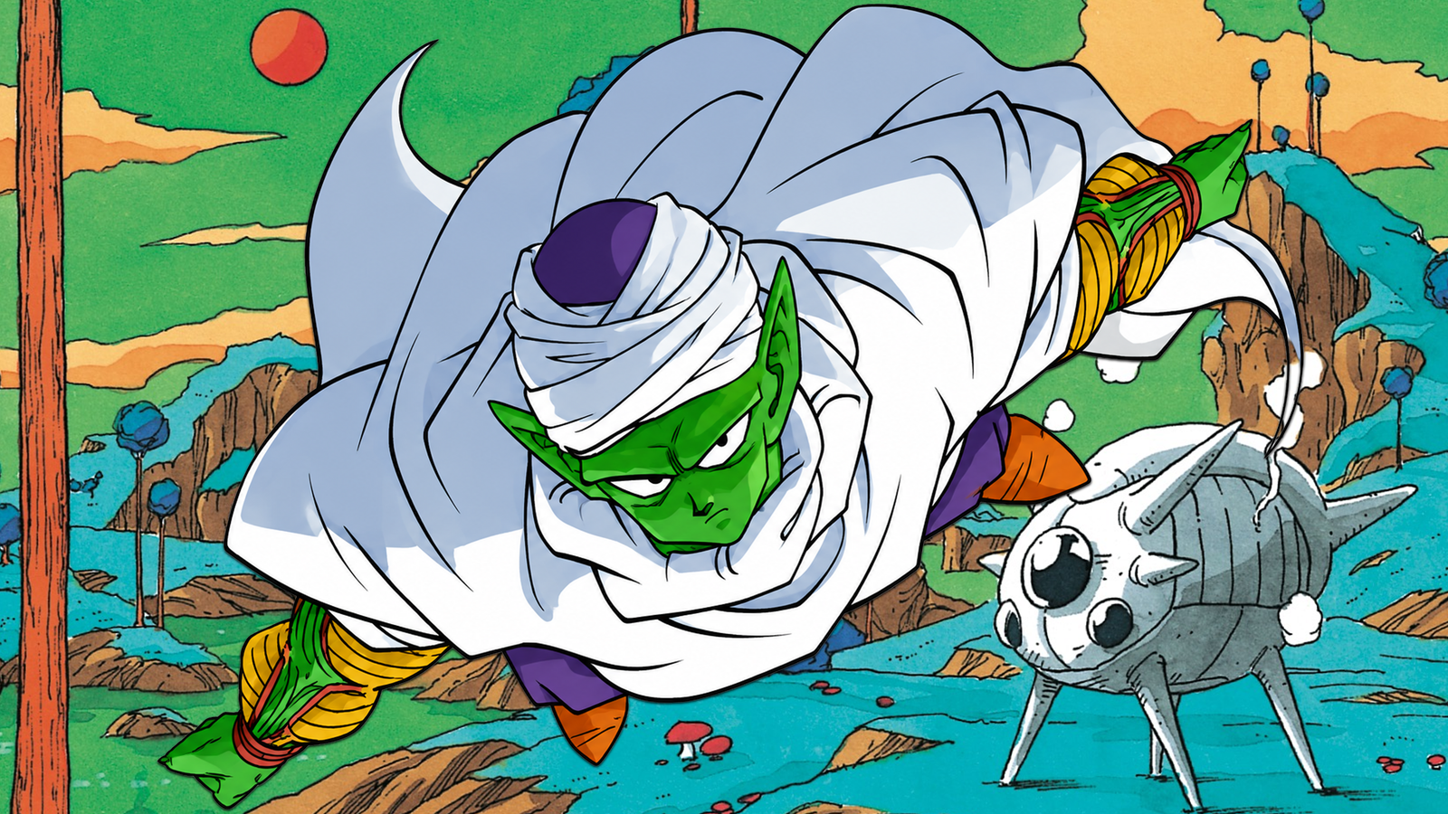 Dragon Ball Ungkap Desain Lama Piccolo Karya Akira Toriyama yang Hilang 3 piccolo on namek