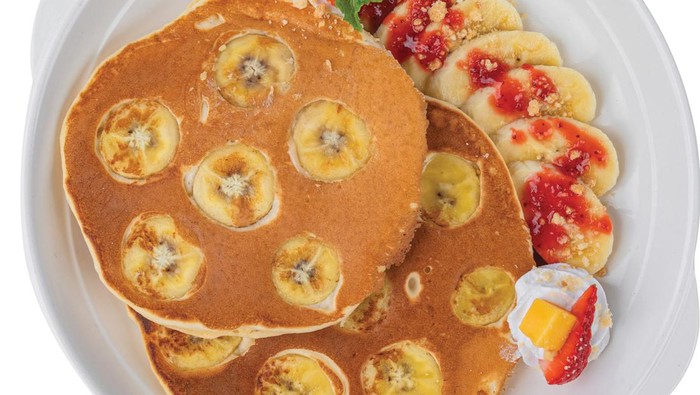 Resep Pancake Pisang Lembut dan Mengembang untuk Sarapan 1 resep pancake pisang 169