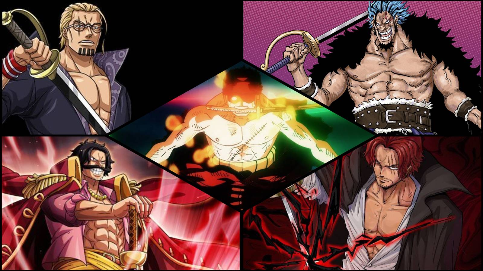 One Piece: 8 Ahli Pedang Generasi Tua yang Lebih Kuat dari Zoro, Peringkat Teratas 7 swrodsmen stronger than zoro