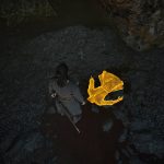 the blood of dawnwalker tbod into the den quest secret cache marked x location trigger