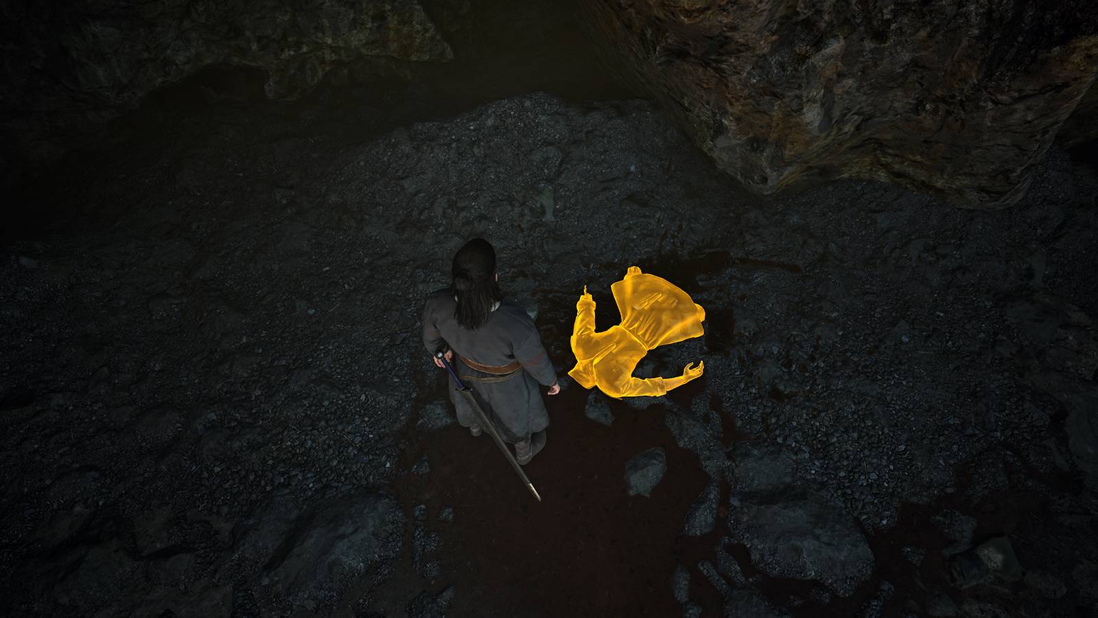 the blood of dawnwalker tbod into the den quest secret cache marked x location trigger