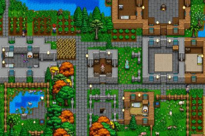 Game Baru Steam Ini Perpaduan Minecraft dan Stardew Valley 25 village no ui 3840x2160