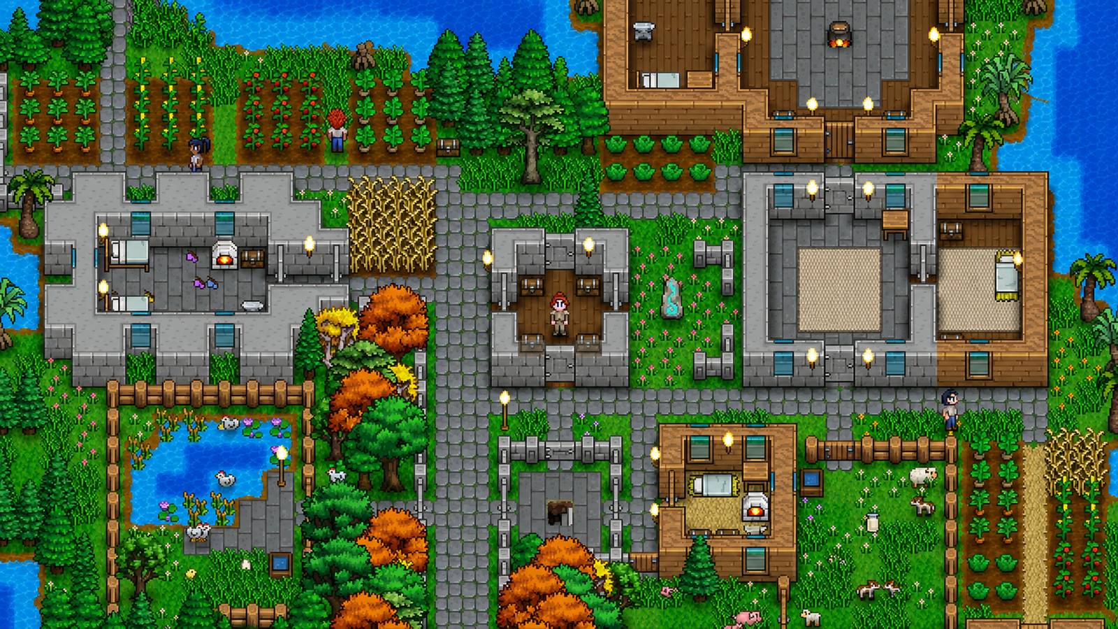Game Baru Steam Ini Perpaduan Minecraft dan Stardew Valley 19