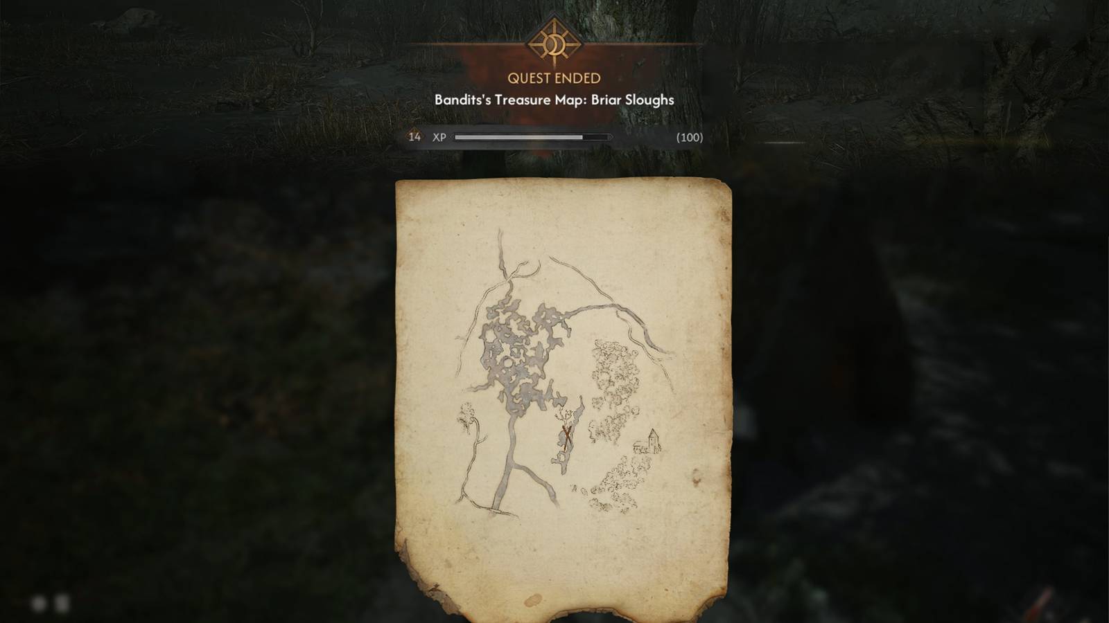 wisp treasure hunt briar sloughs in blood of dawnwalker