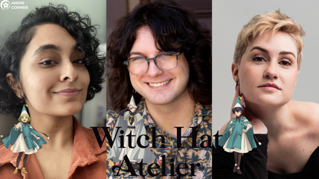 Wawancara Witch Hat Atelier: Anjali Kunapaneni (Coco), Joshua A. Waters (Qifrey), & Madeleine Morris (Agott) Terkait Dub Bahasa Inggris 4 1779945754 04afdbc27ad33915abd990765baeb0e1 1024x576 1