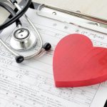 A Heart on a Medical Paper at a Japanese Hospital