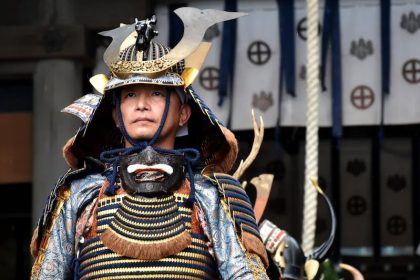 Menjelajah Sejarah Kagoshima di Sengan-en dan Klan Shimazu 34 A Samurai from the Shimazu Clan in Sengan en Kagoshima