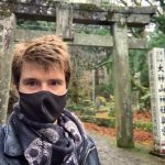 Pesona Prefektur Tottori: Gunung Daisen dan Ikon Bukit Pasir Bersejarah 6 Donny Kimball at Mt. Daisens Ogamiyama Shrine