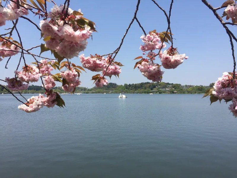 Mitos Lake Senba Kairaku en
