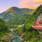 Pesona Tokushima: Jembatan Merambat, Pusaran Air, dan Awa Odori 15 Oboke Gorge at Sunseet