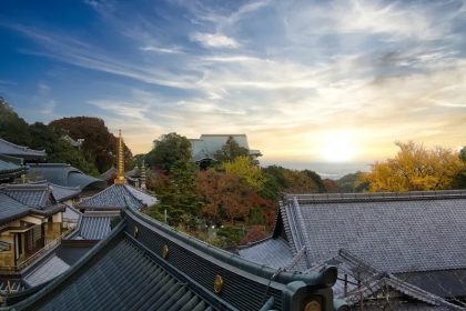 Menjelajah Shigisan Chogosonshi-ji, Permata Tersembunyi di Puncak Gunung Nara 49 Sunrise from Shigisan Chogosonshi ji in Nara