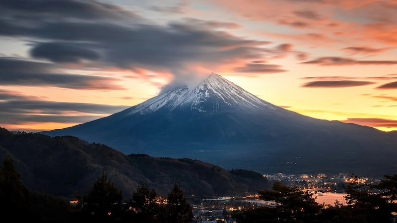 Layak Mendapatkan Matahari: Evolusi Komitmen Saya pada Jepang 4 Sunset Over Mt. Fuji