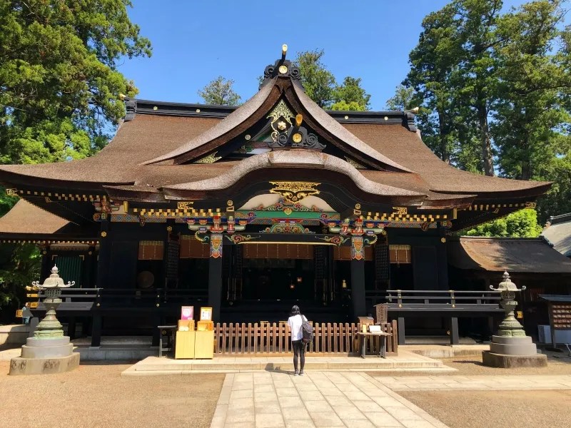 The Main Hall of Katori Jingu