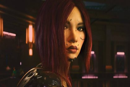 Tembus 15 Juta Kopi, Cyberpunk 2077 Buktikan Pentingnya DLC untuk RPG Open-World 25 cyberpunk 2077 phantom liberty songbird gala close up dot halftone patterned background