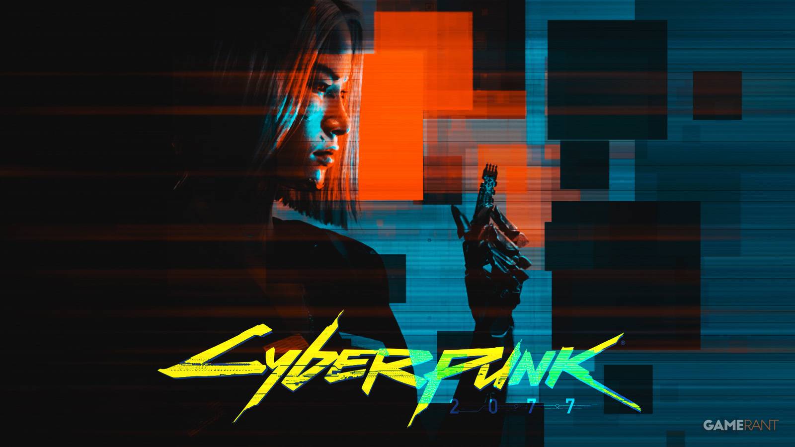 Cyberpunk 2077 Rilis Baru Secara Resmi Dikonfirmasi untuk 2026 dan 2027 1 cyberpunk 2077 songbird composite square geometric shapes with game logo by gr db