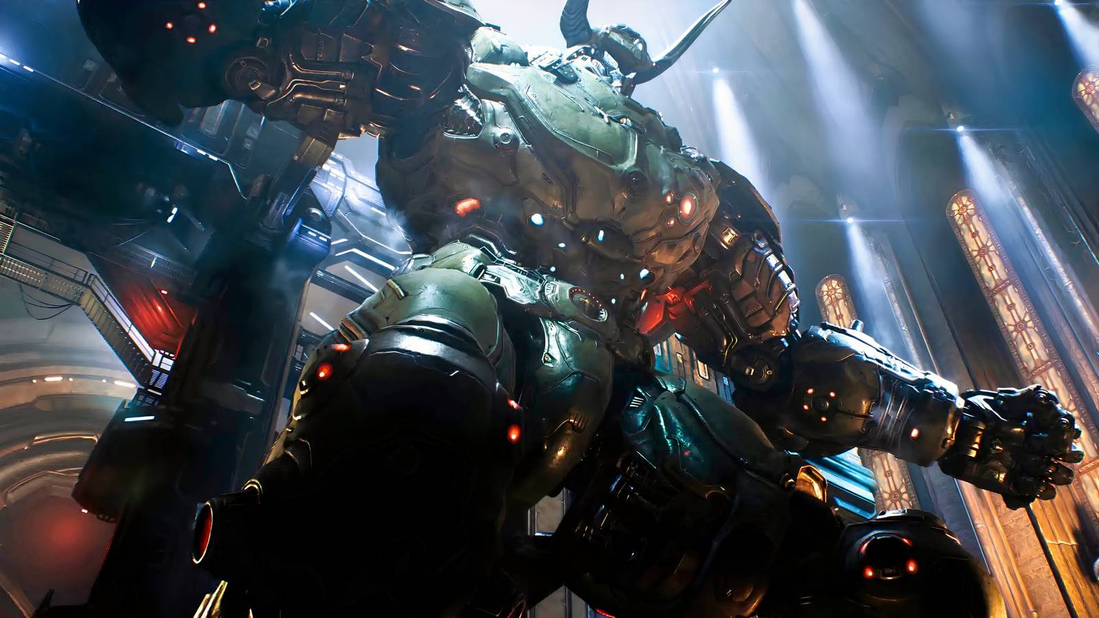 Bethesda Umumkan Tanggal Rilis Resmi Doom: The Dark Ages Seharga $179.99 1 doom the dark ages new release atlan statue bethesda gear gamerant