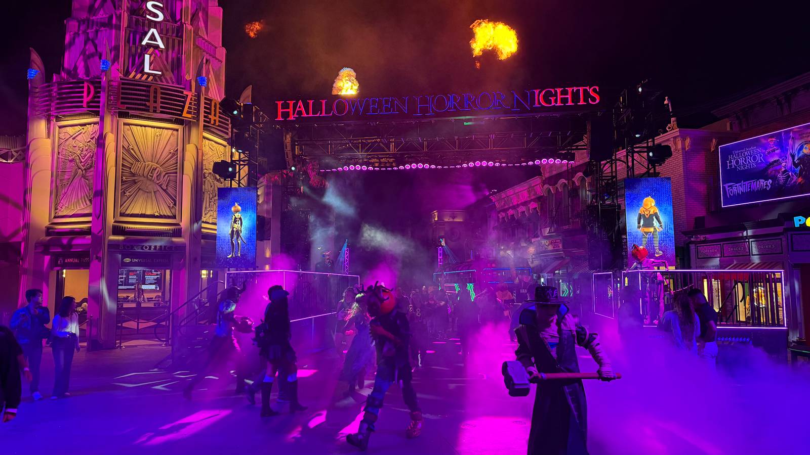 Review Halloween Horror Nights 2026: Serunya Berburu Hantu Bareng Fortnite, Sinners, hingga Hellraiser 5 hhn 2026 fortnitemares 1