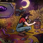 Game RPG Steam Bernuansa Stardew Valley dan Stranger Things Ini Bagaikan Mimpi Buruk yang Tak Ingin Usai 10 main character farming in welcome to elderfield key art