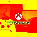 xbox cloud gaming composite red yellow composite with device silhouettes grdb illustration