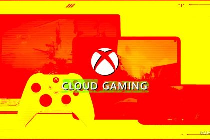 xbox cloud gaming composite red yellow composite with device silhouettes grdb illustration