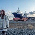 Wisata Jepang dan Bencana Alam: Siap Menghadapi Terburuk 15 A Girl Stands in Front of a Ship that was Grounded on March 11