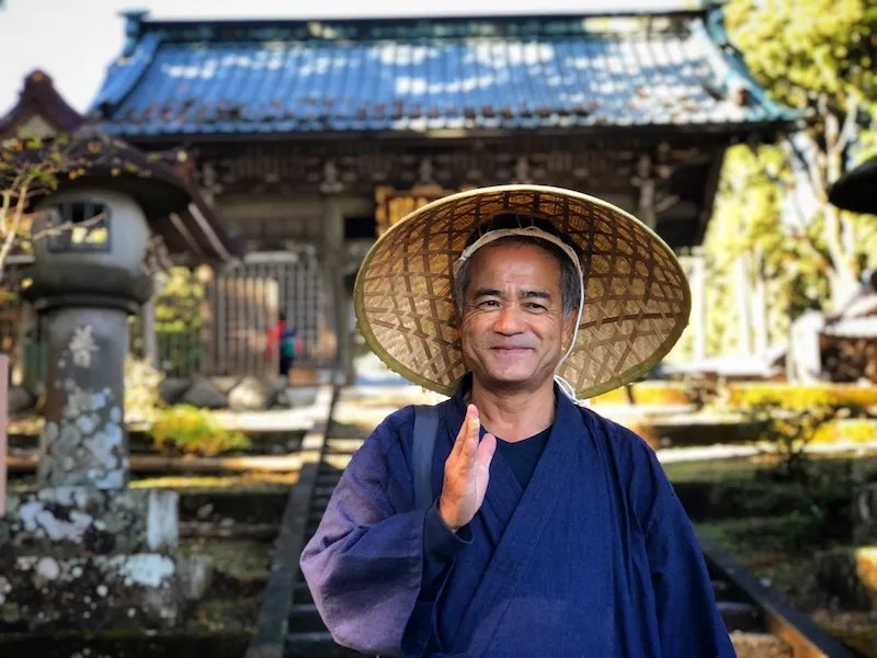 Hidden Yamanashi Redux: Kisah Buddhisme, Panglima Perang, dan Wine 12 A Nichiren Sect Monk on Mt. Minobu