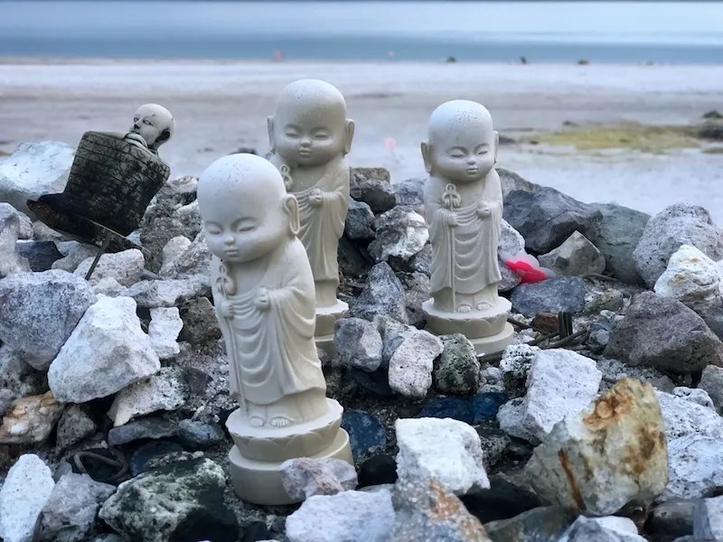 Many Small Statues of Jizu at Mt. Osore