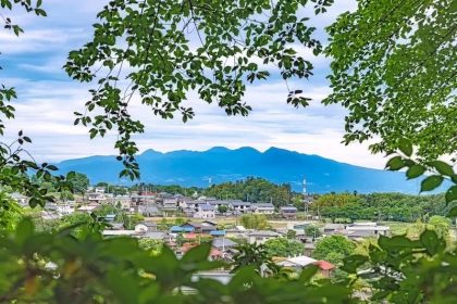 Pesona Gunung Akagi dan Kuil Akagi, Salah Satu Tiga Gunung Terkenal Jomo 4 Mt. Akagi From a Distance