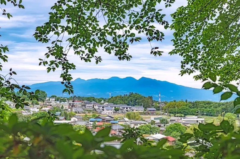 Mt. Akagi From a Distance