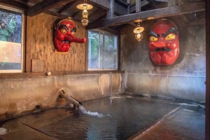 Kita Onsen Ryokan, Surga Pemandian Air Panas di Kawasan Nasu 47 Tengu no Yu at Kita Onsen Ryokan