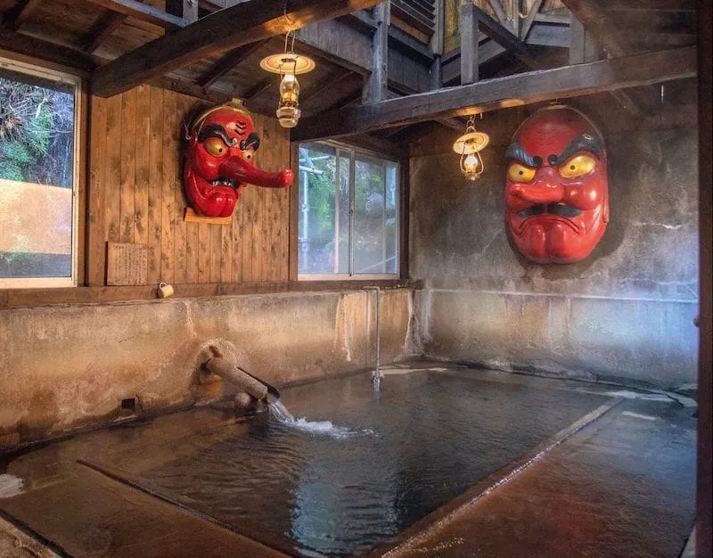 Kita Onsen Ryokan, Surga Pemandian Air Panas di Kawasan Nasu 5 Tengu no Yu at Kita Onsen Ryokan