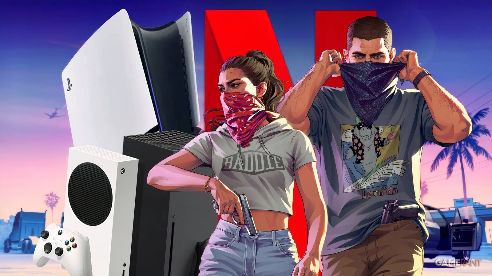Laporan: Serial Netflix GTA 6 Ubah 1 Tren untuk PlayStation dan Xbox 1 gta 6 netflix show trailer rised console sales uk 33 percent gamerant